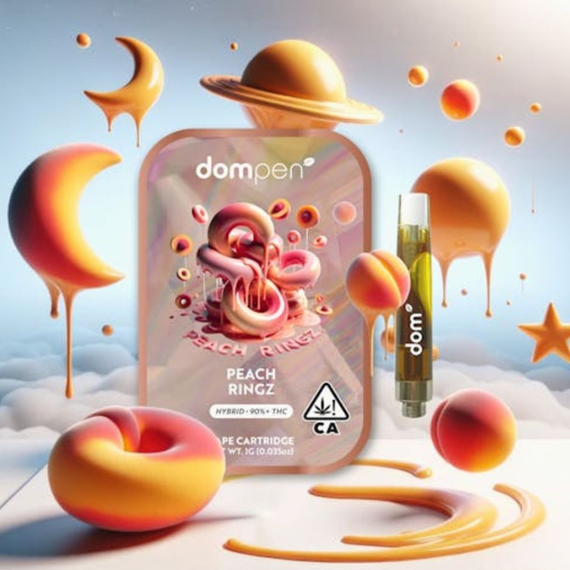 1G- PEACH RINGZ- CARTRIDGE