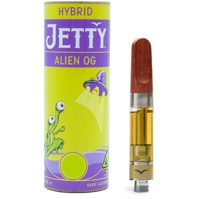 Jetty - 1G- ALIEN OG- HIGH POTENCY- CARTRIDGE