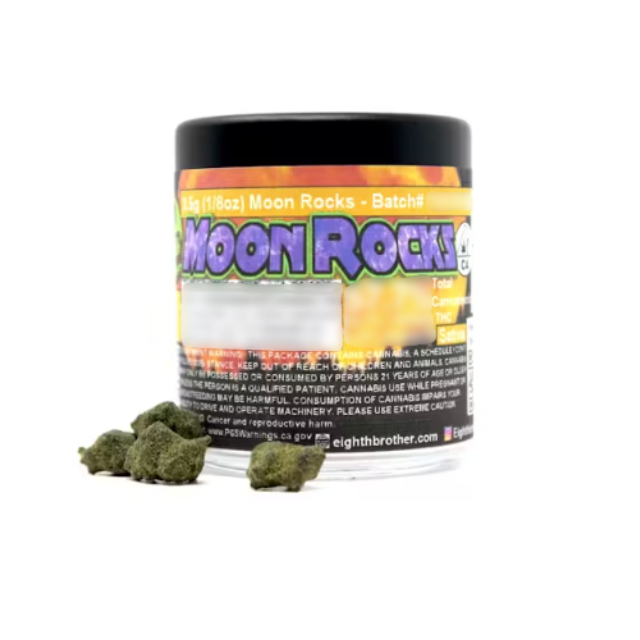 Eighth brother - 1/8 OZ- MOON ROCKS- SUPER LEMON HAZE- INFUSED FLOWER
