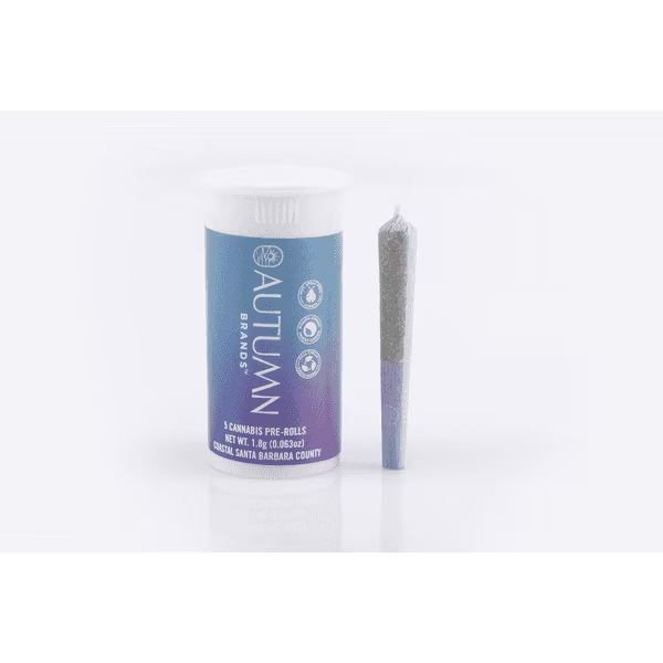 Autumn brands - 5PK- 0.6G- SWEET ZZZ'S- 1:1 THC/CBD- PRE ROLLS