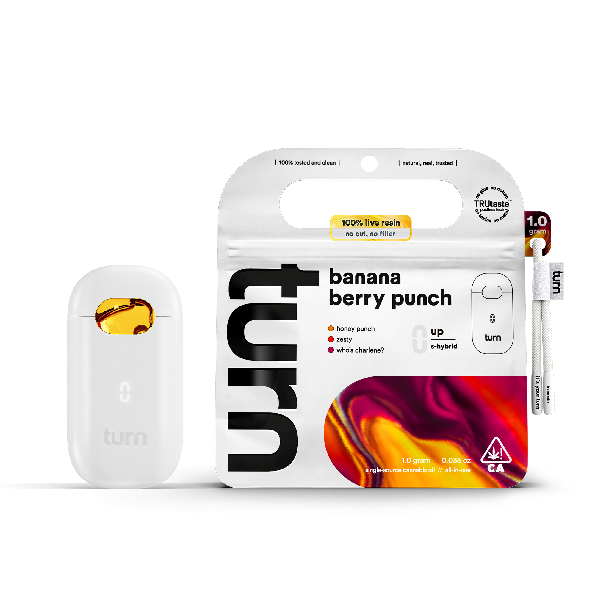 1G- BANANA BERRY PUNCH- LIVE RESIN- DISPOSABLE