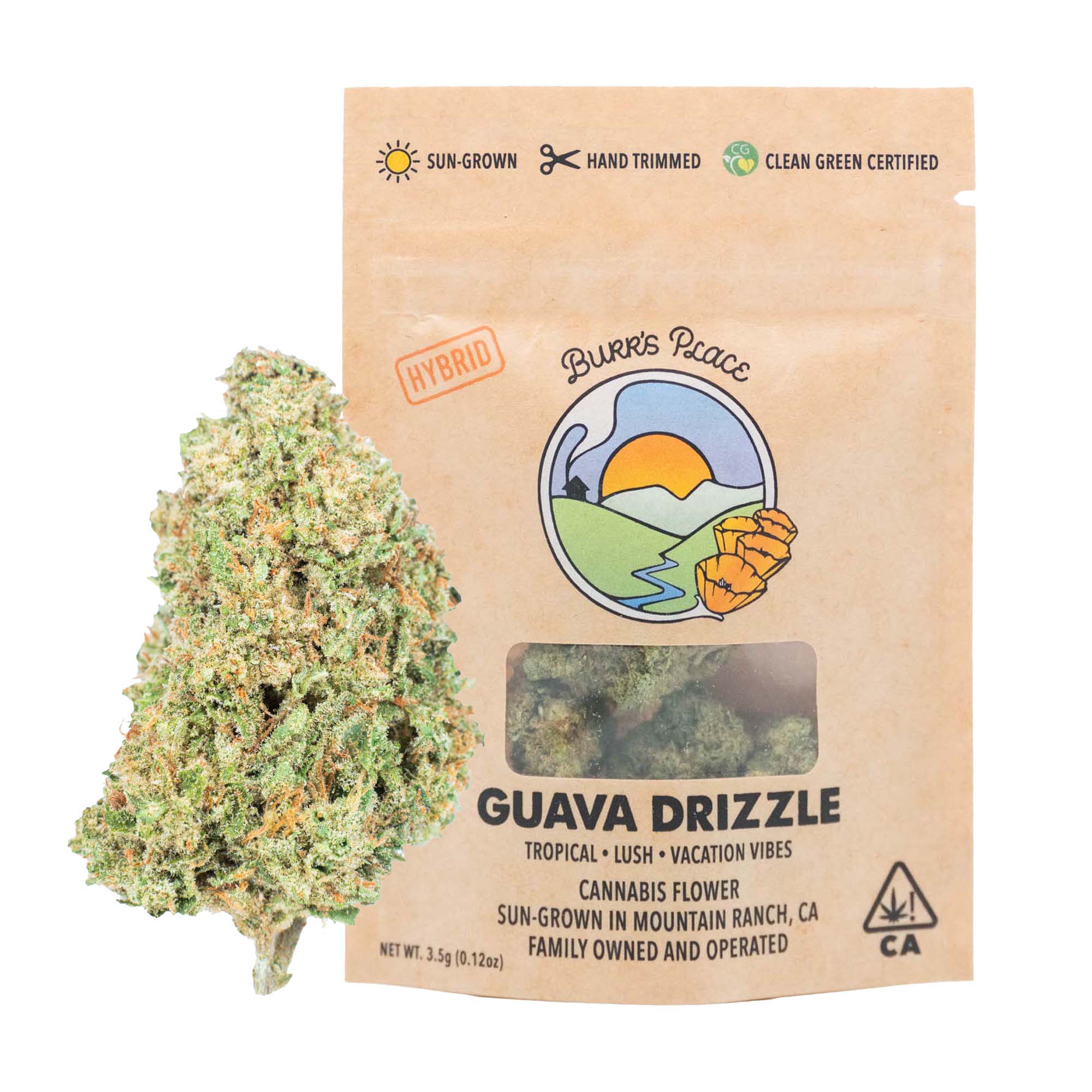 1/8 OZ- GUAVA DRIZZLE- SUN GROWN