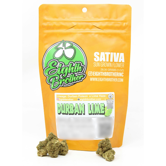 Eighth brother - 1 OZ- DURBAN LIME- SUN GROWN