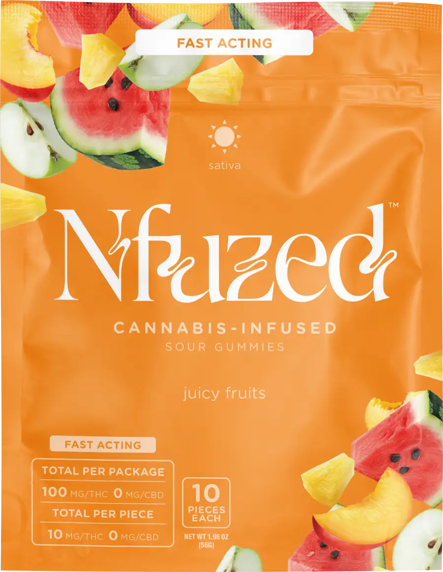 N fuzed - 10CT- JUICY FRUITS- NANO Main Image