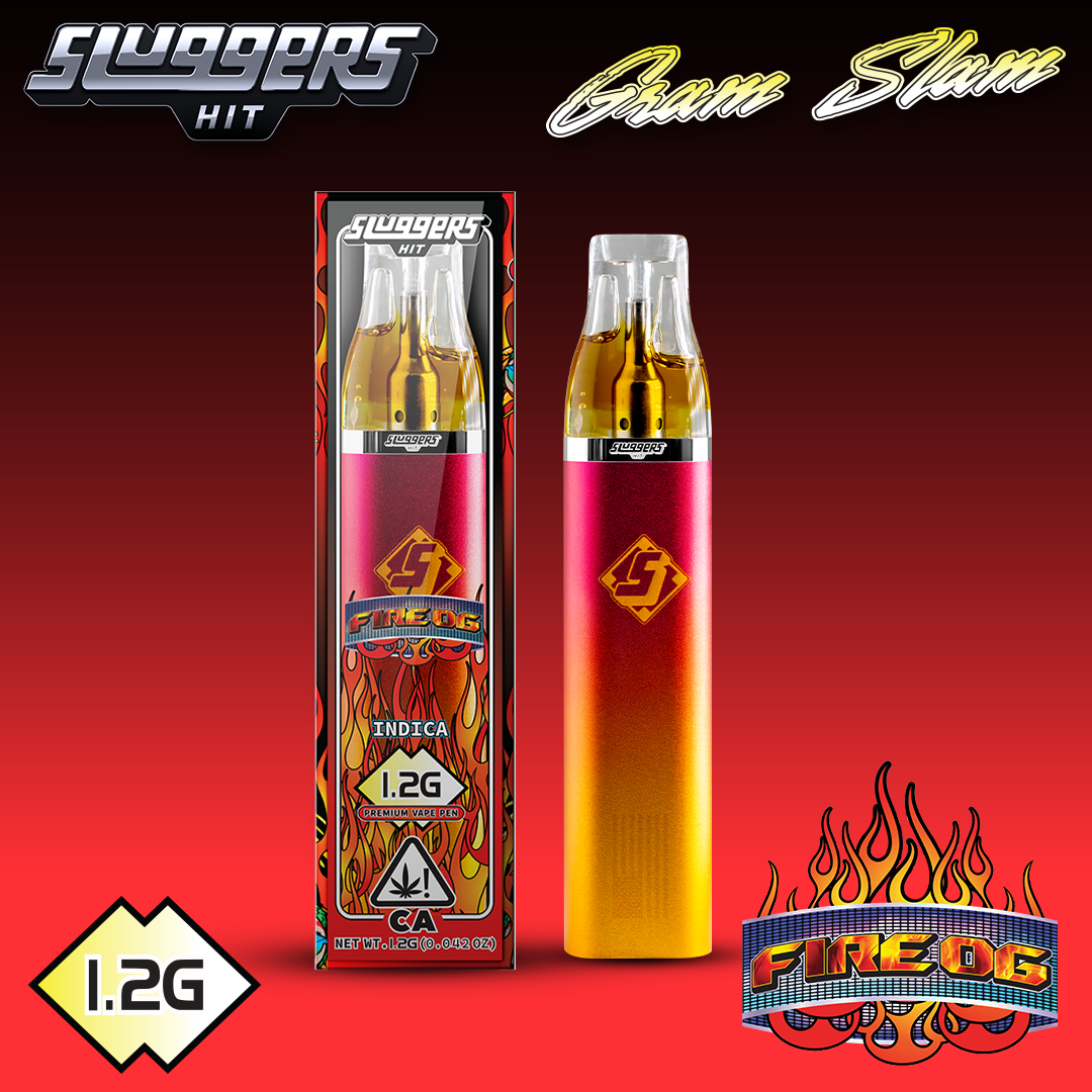 Sluggers - 1.2G- FIRE OG- DISPOSABLE VAPE Main Image