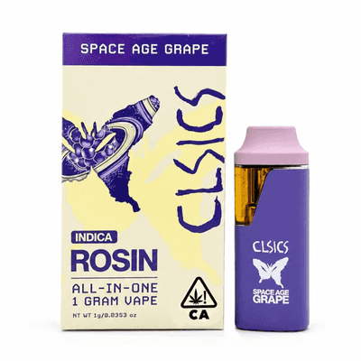 1G- SPACE AGE GRAPE- ROSIN DISPOSABLE