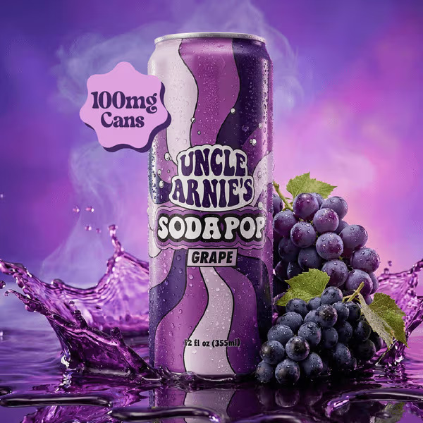 12 FLOZ- 100MG- GRAPE- SODA POP
