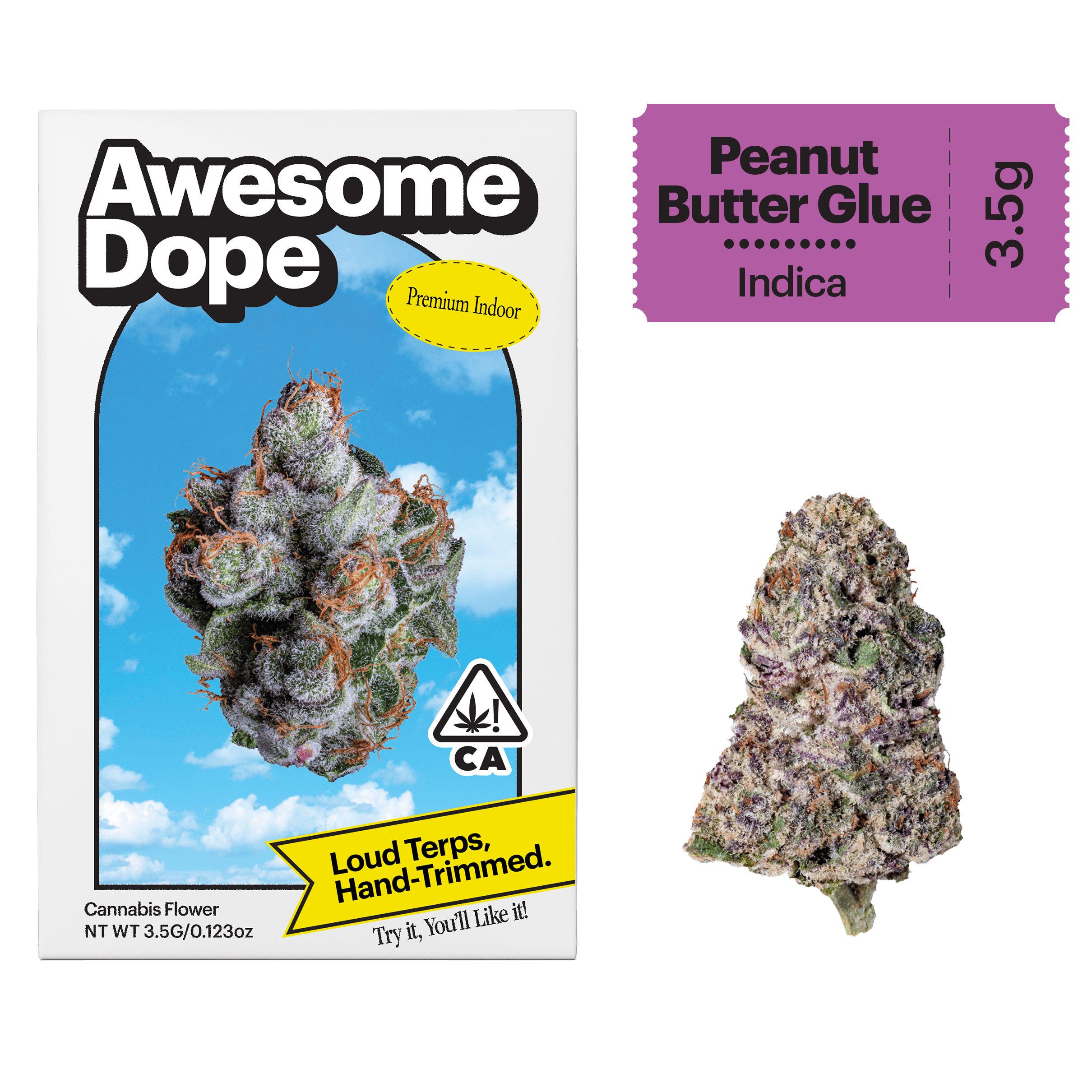 1/8 OZ- PEANUT BUTTER GLUE- PREMIUM INDOOR