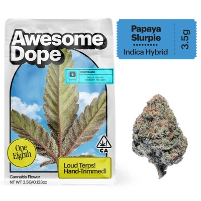 1/8 OZ- PAPAYA SLURPIE- PREMIUM INDOOR