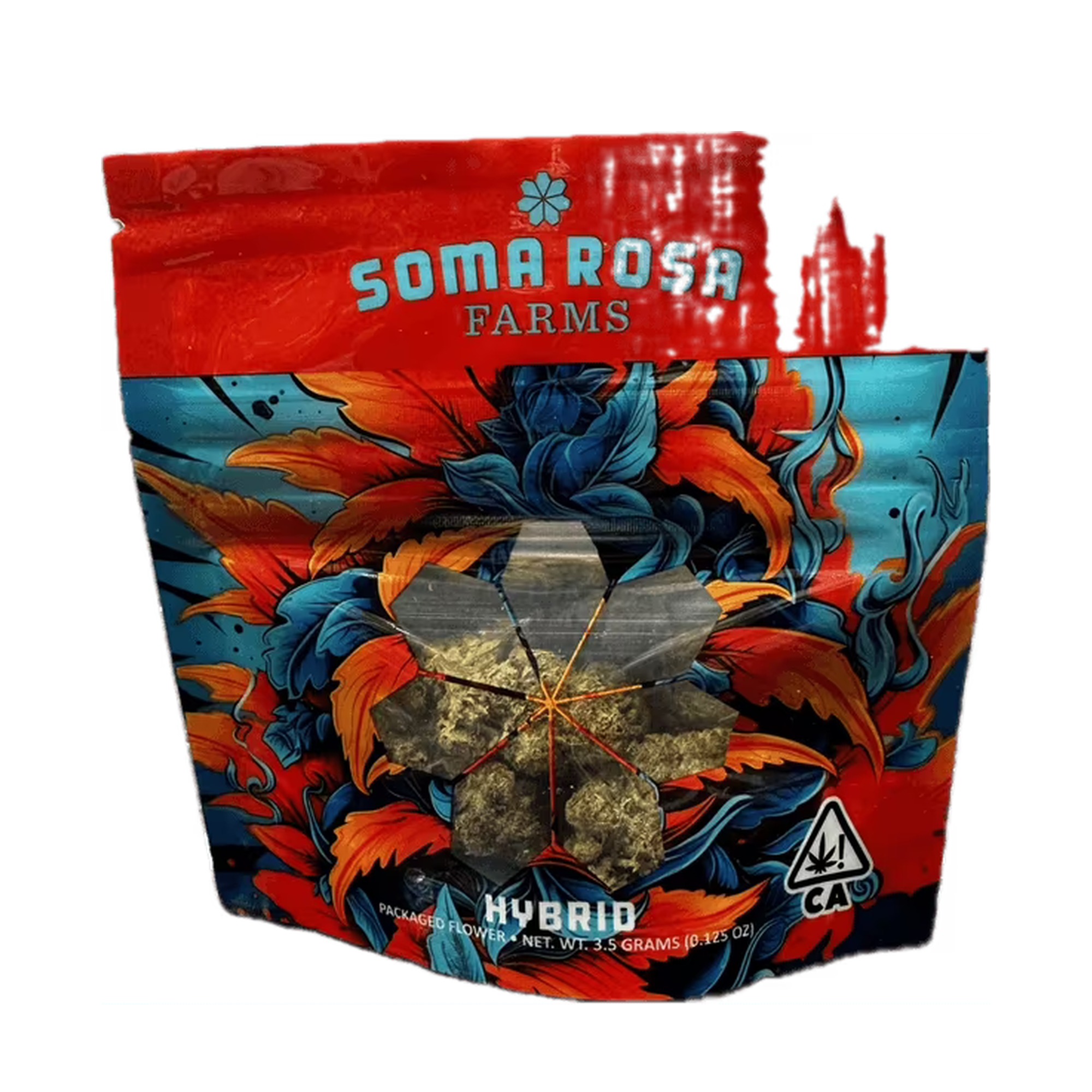 Soma rosa - 1/8 OZ- DOUBLE LANTERN- SUN GROWN Main Image