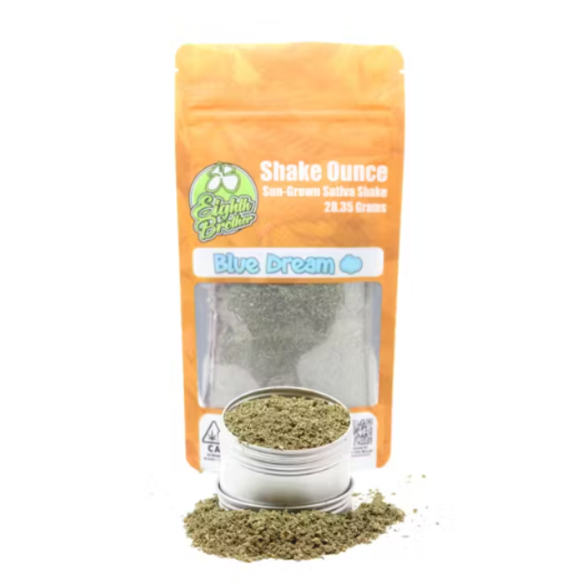 Eighth brother - 1 OZ- BLUE DREAM- KIEF INFUSED SHAKE
