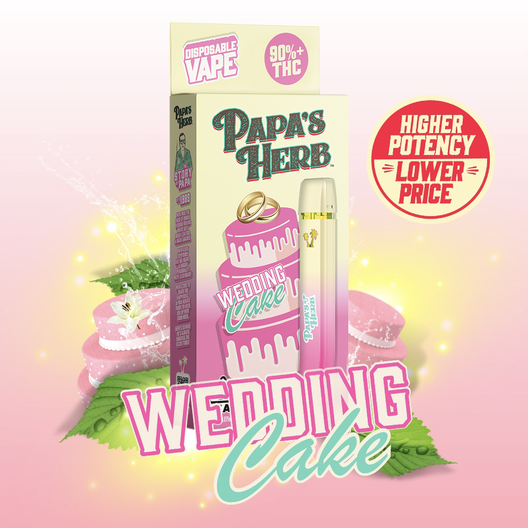 1G- WEDDING CAKE- DISPOSABLE