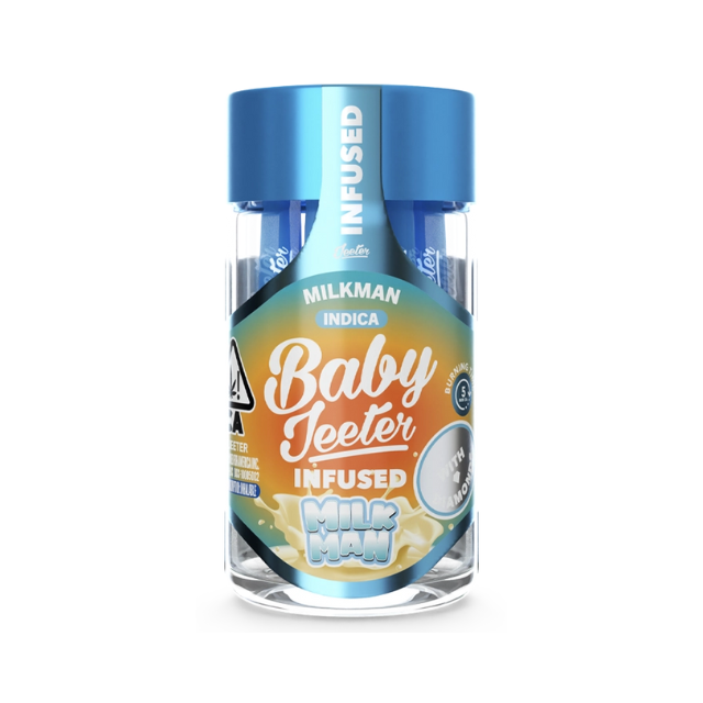 Jeeter - 5PK- 0.5G- MILK MAN - INFUSED- BABY JEETER