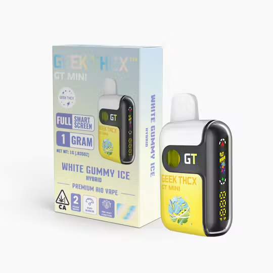1G- WHITE GUMMY ICE- DISPOSABLE