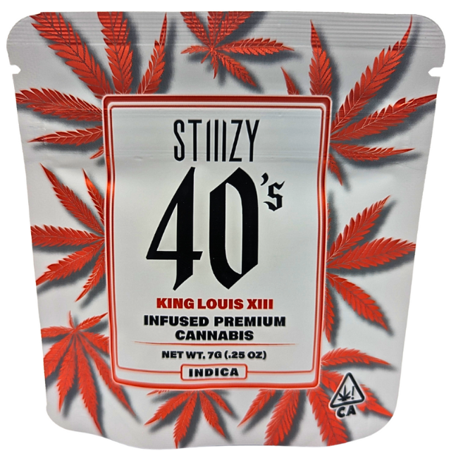 Stiiizy - 1/4 OZ- KING LOUIS XIII- INFUSED PREMIUM INDOOR SMALLS