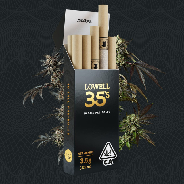 Lowell herb co. - 10PK- LOWELL 35- DREAMWEAVER- PRE ROLLS