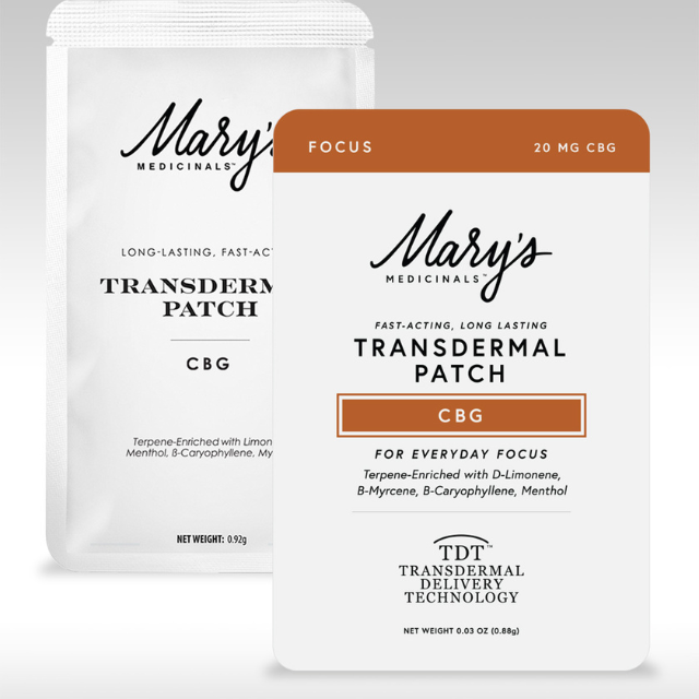 Mary's medicinals - SINGLE PATCH- CBG