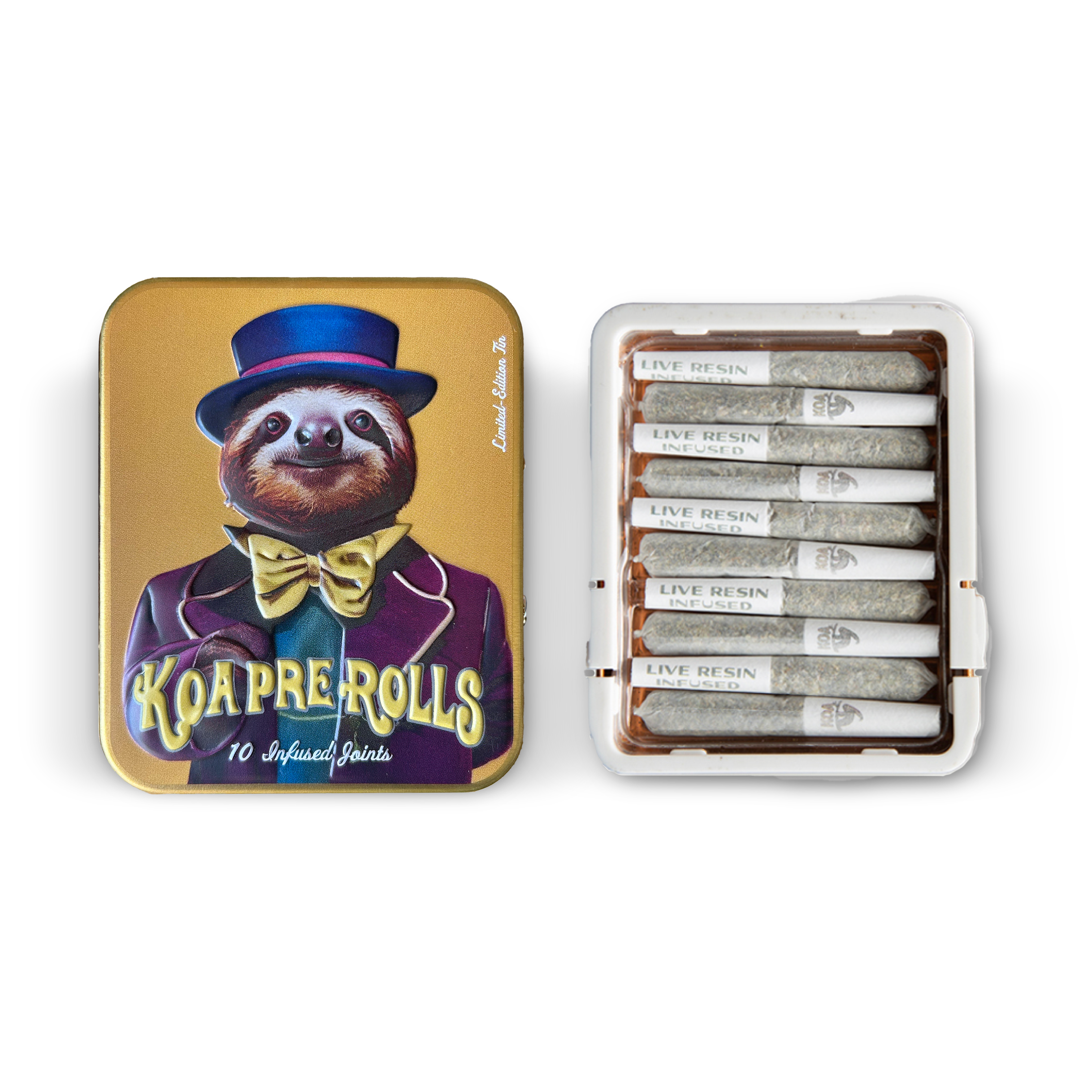 10PK- 0.35G- SKYWALKER OG X PURPLE PUNCH- LIVE RESIN INFUSED