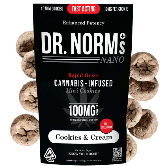 Dr. norms - 10CT- COOKIES AND CREAM- COOKIES- NANO Main Image