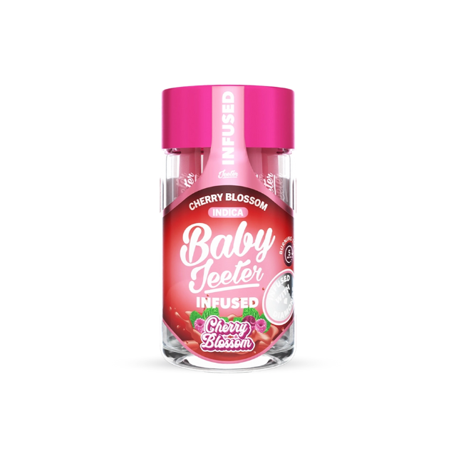 5PK- 0.5G- CHERRY BLOSSOM- INFUSED- BABY JEETER