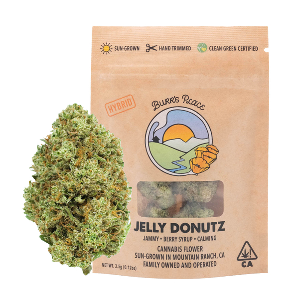 1/8 OZ- JELLY DONUTZ- SUN GROWN