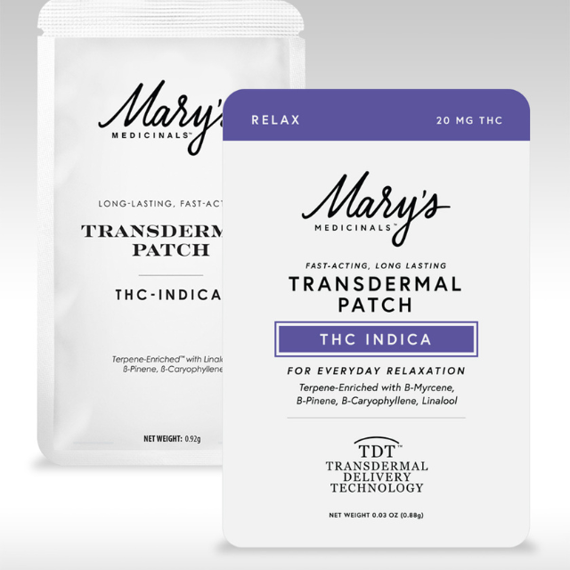 Mary's medicinals - SINGLE PATCH- INDICA