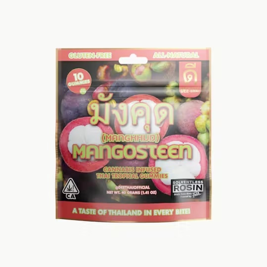 10CT- MANGOSTEEN- LIVE ROSIN GUMMIES