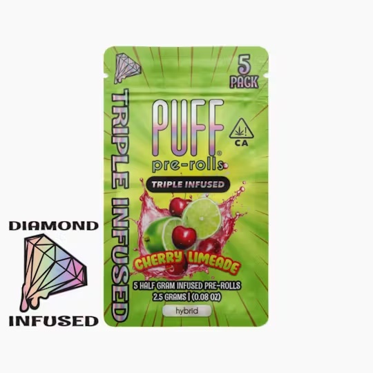5PK- 0.5G- CHERRY LIMEADE- DIAMOND INFUSED