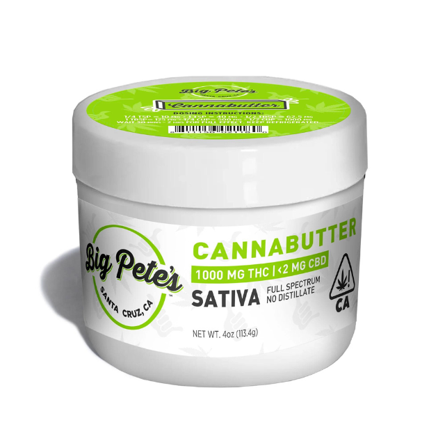 4 OZ- SATIVA- CANNABUTTER