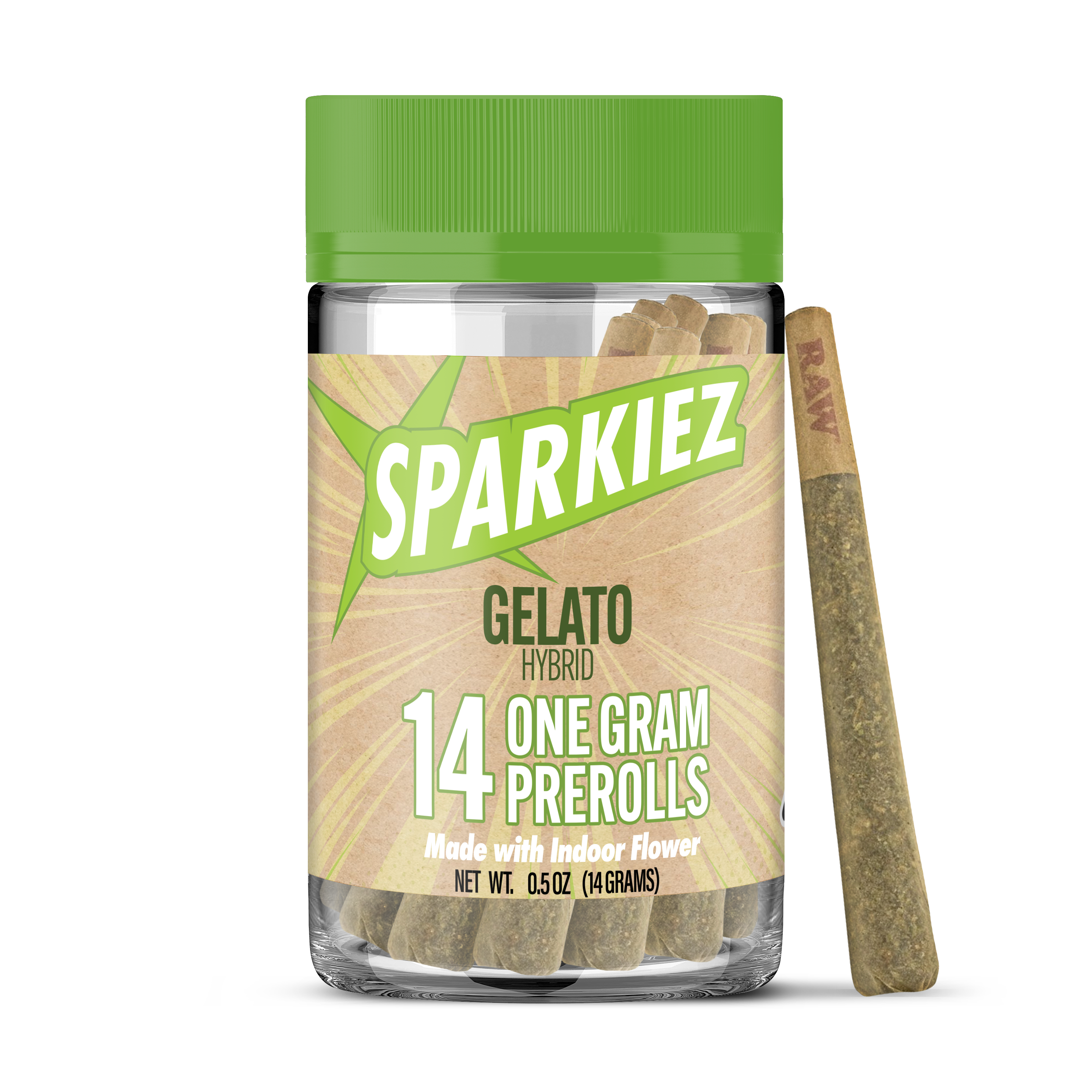 14PK- 1G- HYBRID- GELATO- PRE ROLLS
