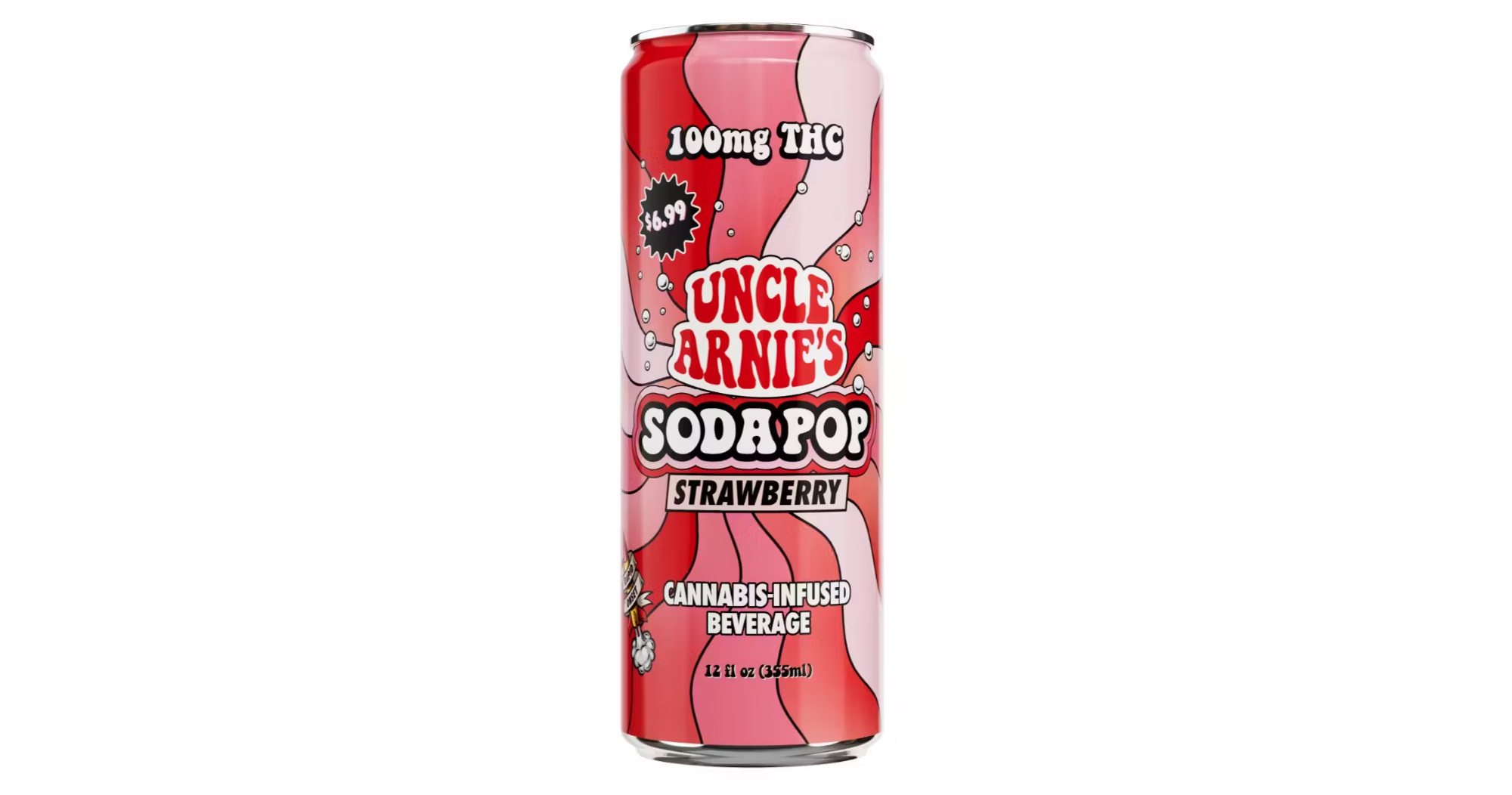 12 FLOZ- 100MG- STRAWBERRY- SODA POP