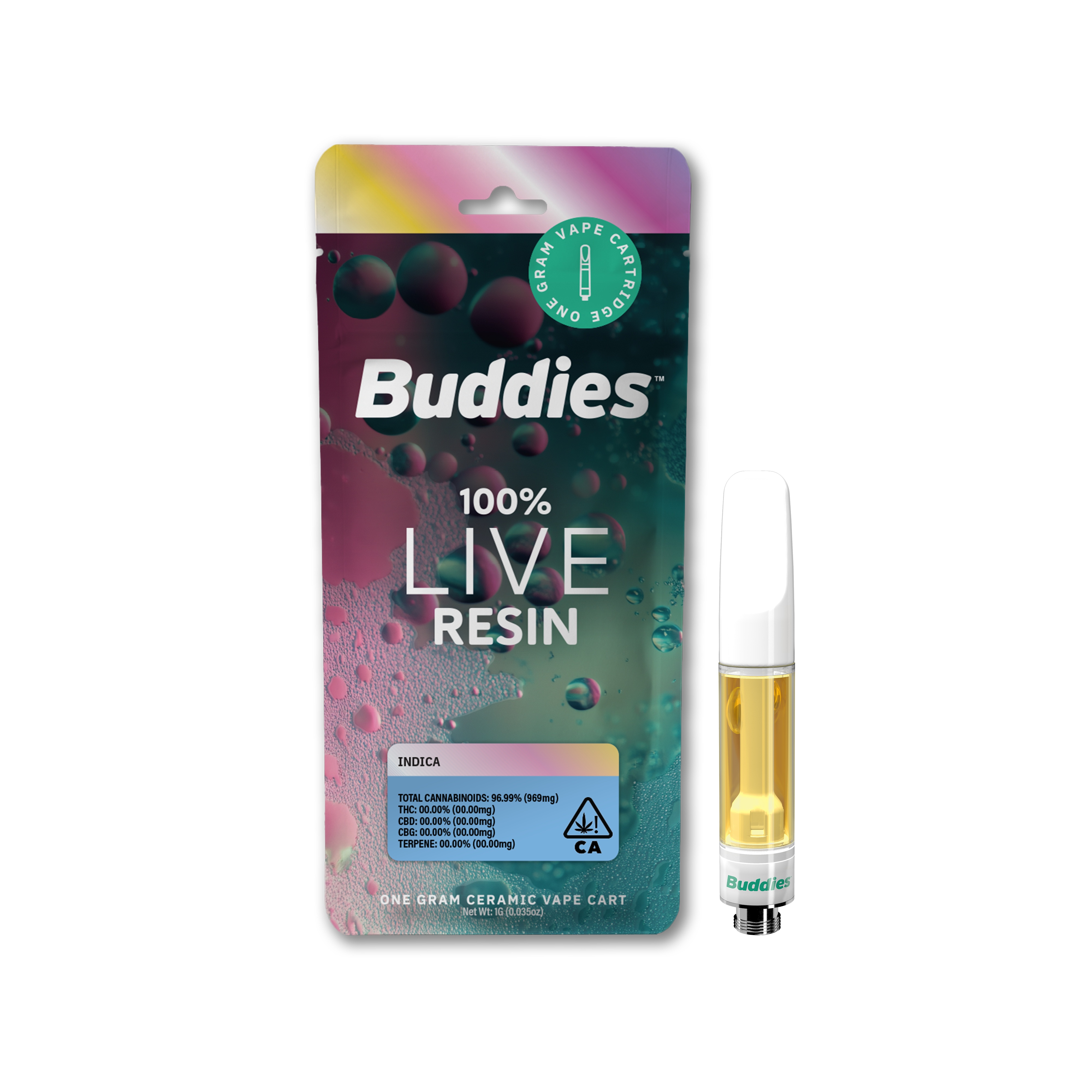 1G- DADDY LARRY- LIVE RESIN- CARTRIDGE