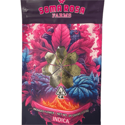 Soma rosa - 1/2 OZ- PACK MULE- SUN GROWN Main Image