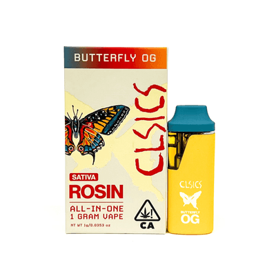 1G- BUTTERFLY OG- ROSIN DISPOSABLE