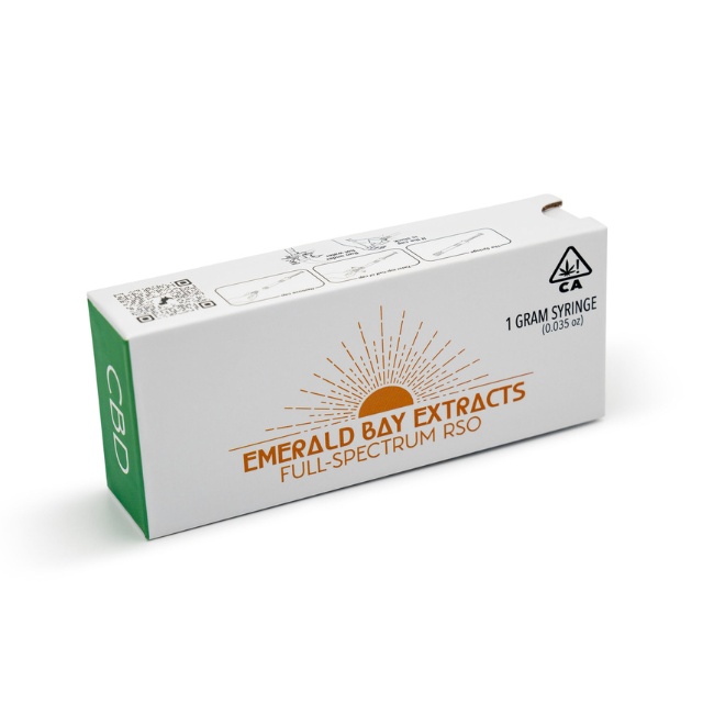 Emerald bay extracts - 1G- GUSH MINTZ- BALANCED CBD 1:1- SYRINGE Main Image