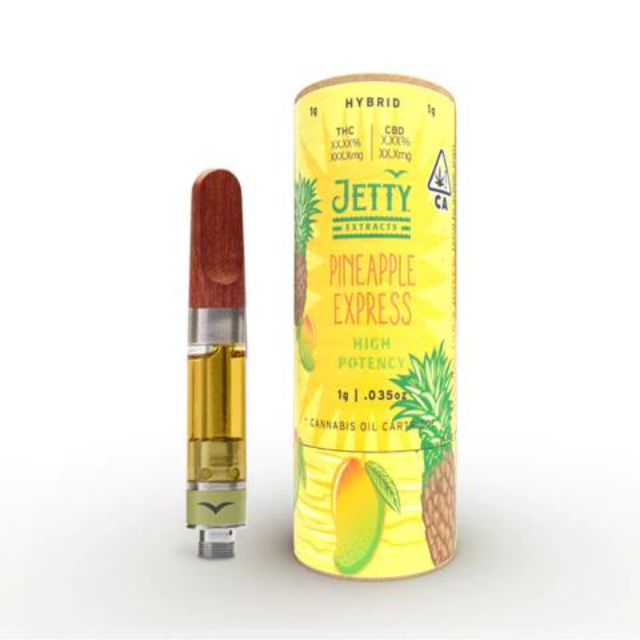 Jetty - 1G- PINEAPPLE EXPRESS- HIGH POTENCY- CARTRIDGE