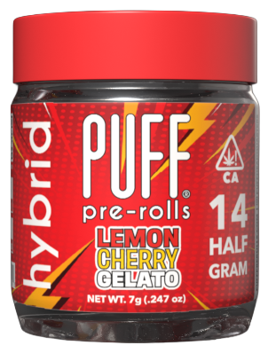 14PK- 0.5G- LEMON CHERRY GELATO- PRE-ROLLS