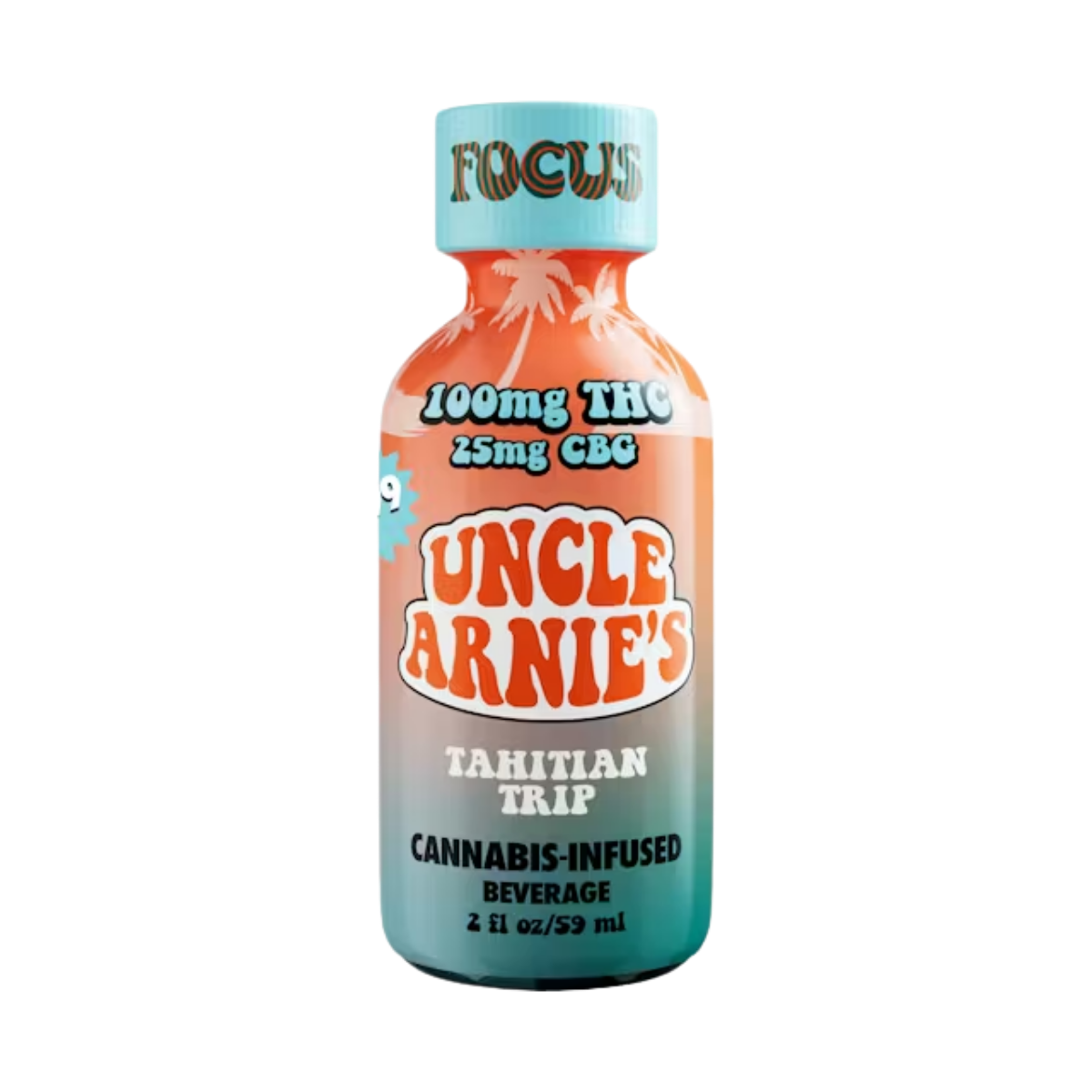 2 FL OZ- TAHITIAN TRIP- 4:1 THC:CBG- SHOT