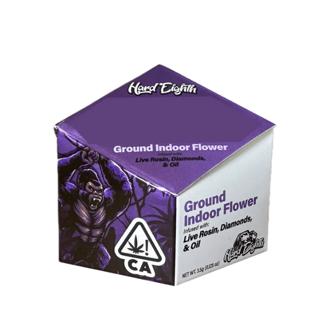 Hard eighth - 1/8 OZ- GRAPE APE- INFUSED- SHAKE