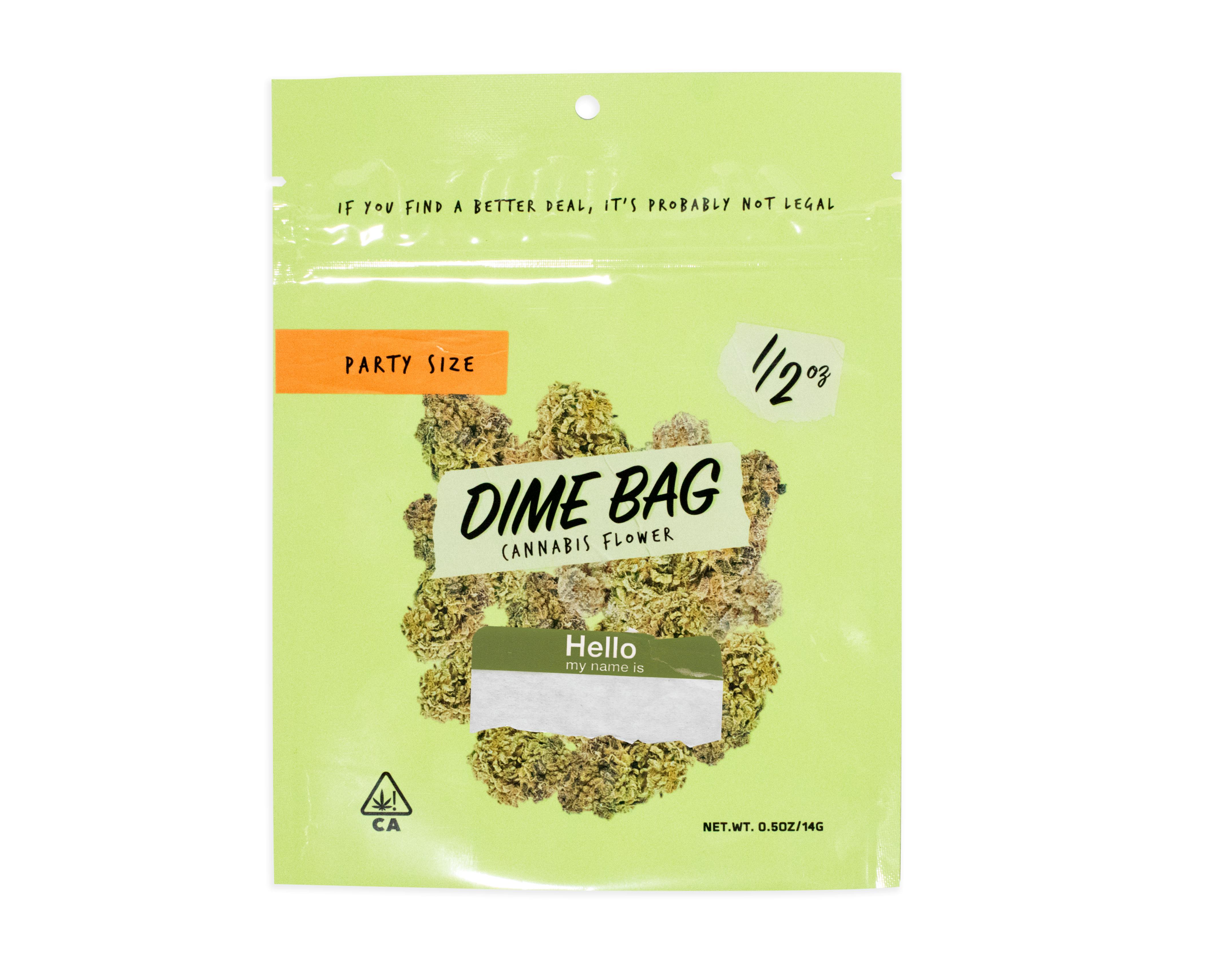 Dime bag - 1/2 OZ- TANGELO SUNRISE- LIGHT ASSIST