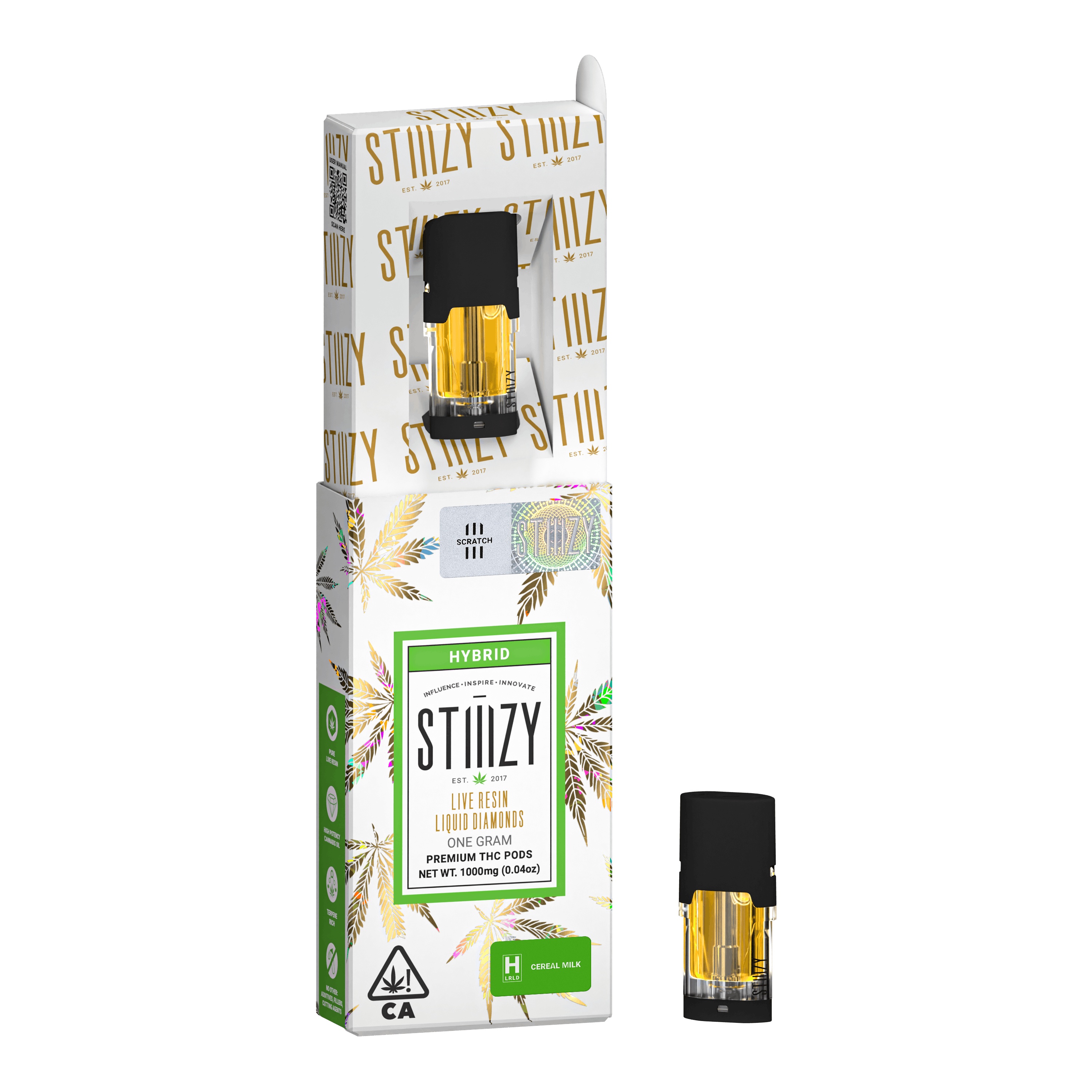 1G- CEREAL MILK- LIVE RESIN LIQUID DIAMONDS- POD