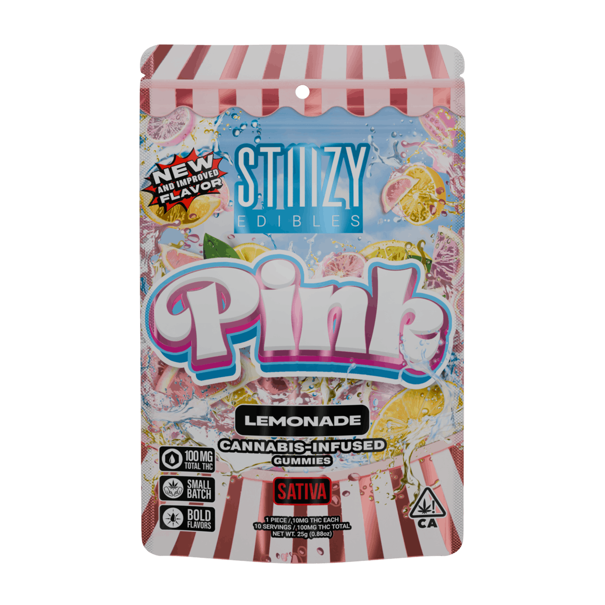 Stiiizy - 10CT- PINK LEMONADE- GUMMIES