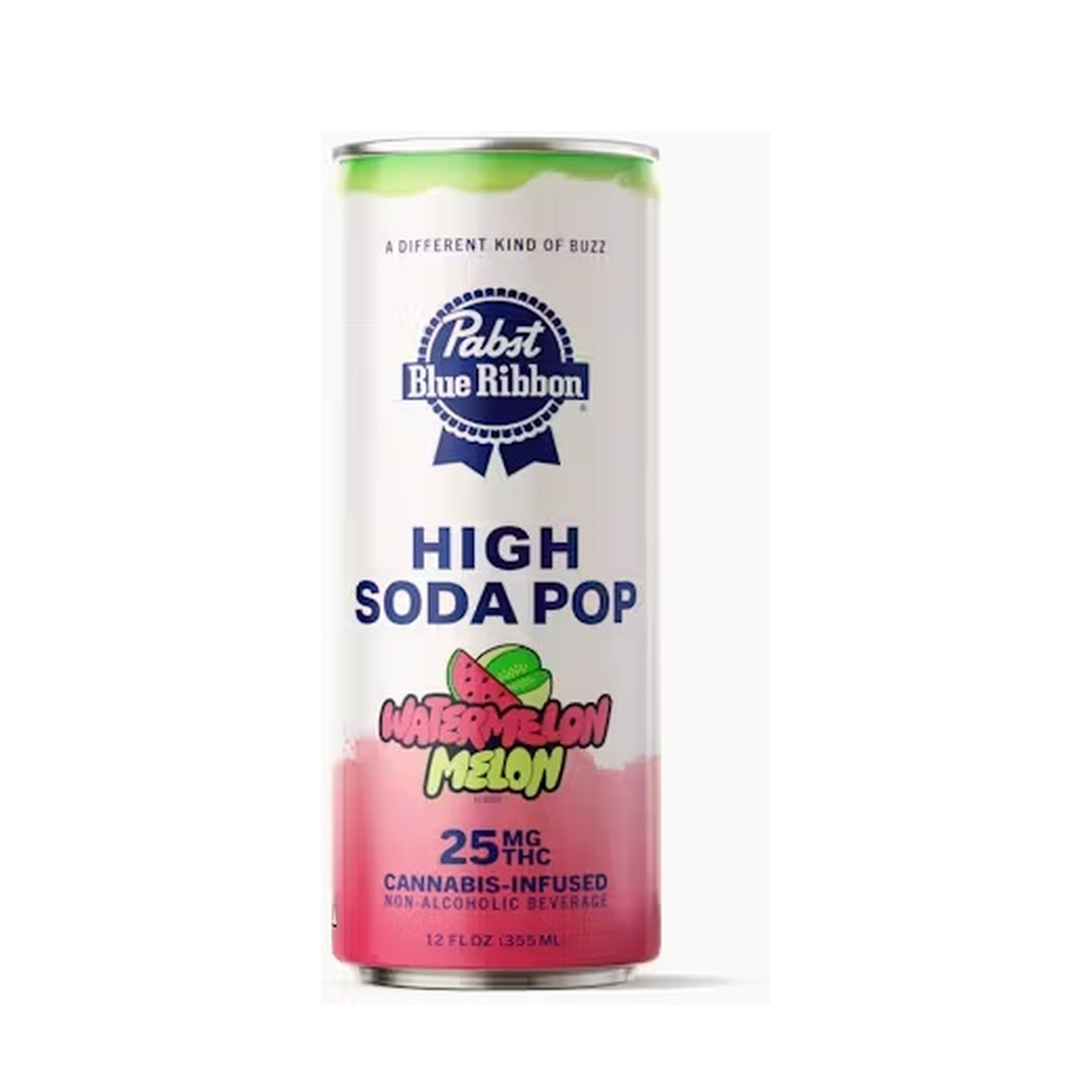 Pabst blue ribbon - SINGLE- 25MG- WATERMELON MELON- HIGH SODA Main Image