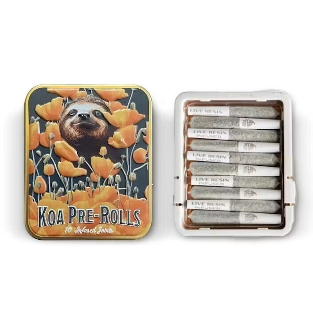 10PK- 0.35G- GRANDDADDY PURP- LIVE RESIN INFUSED