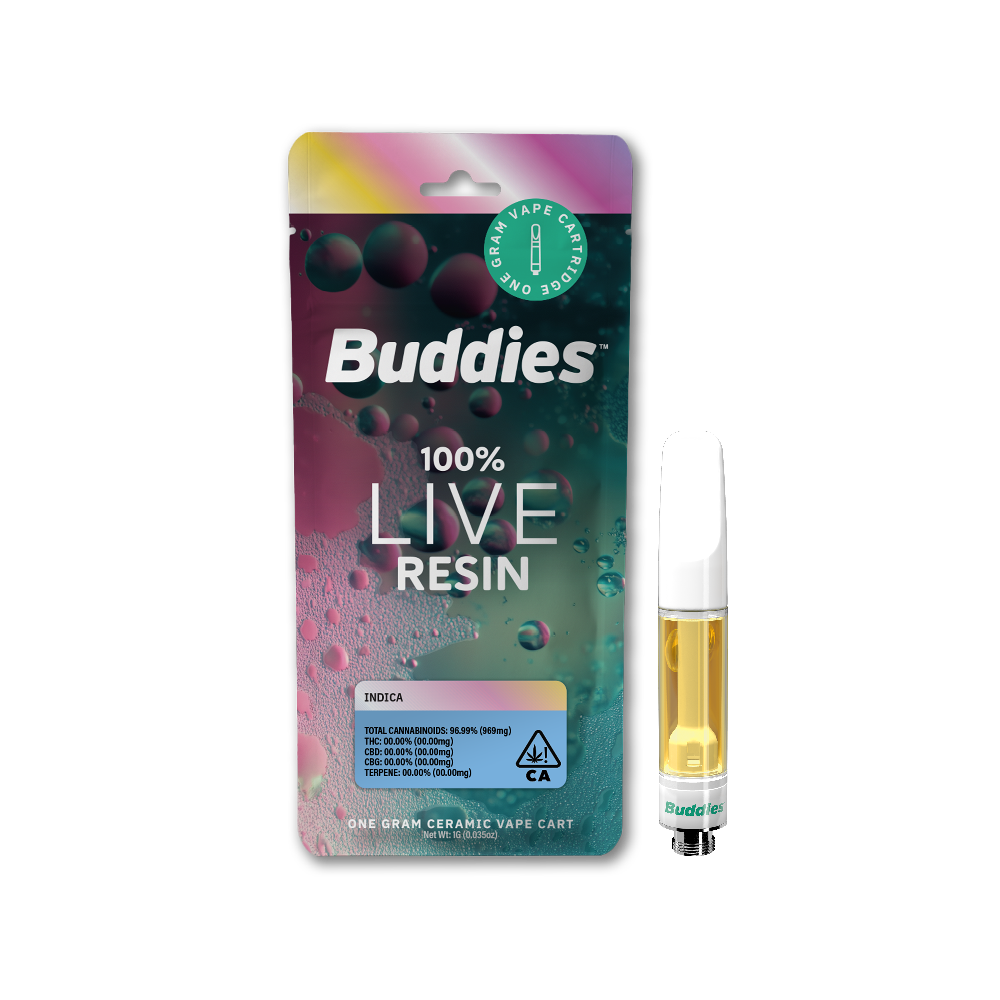 1G- PACKMULE #4- LIVE RESIN- CARTRIDGE