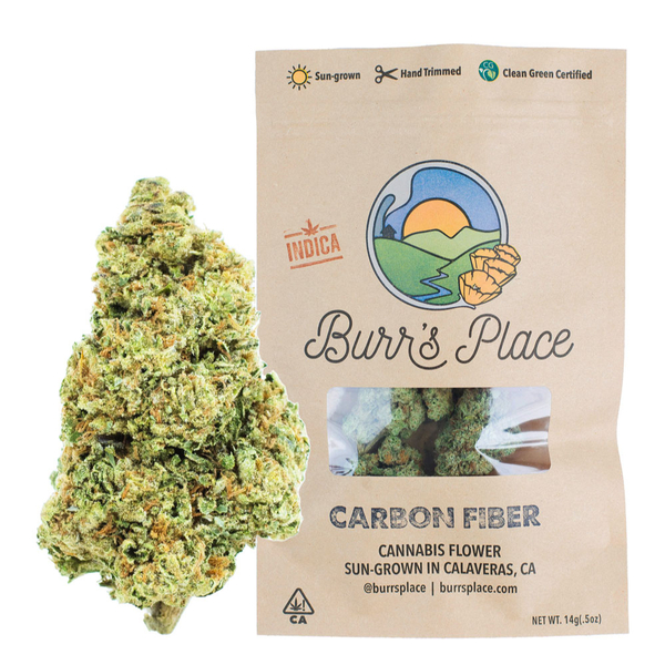 Burr's place - 1/2 OZ- CARBON FIBER- SUN GROWN Main Image