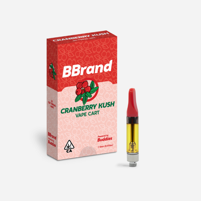 Bbrand - 1G- CRANBERRY KUSH- CARTRIDGE