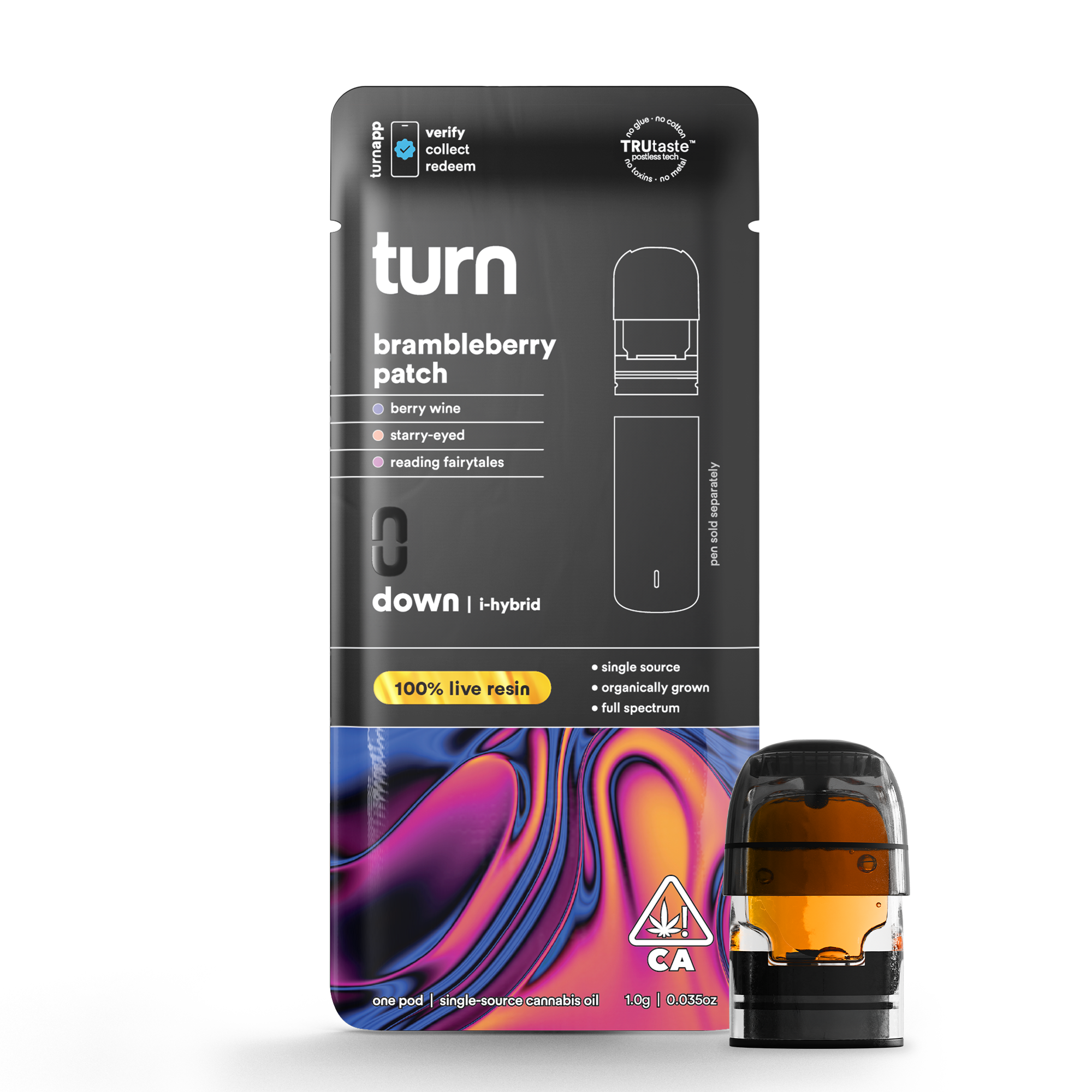 Turn - 1G- BRAMBLEBERRY PATCH- LIVE RESIN- POD Main Image