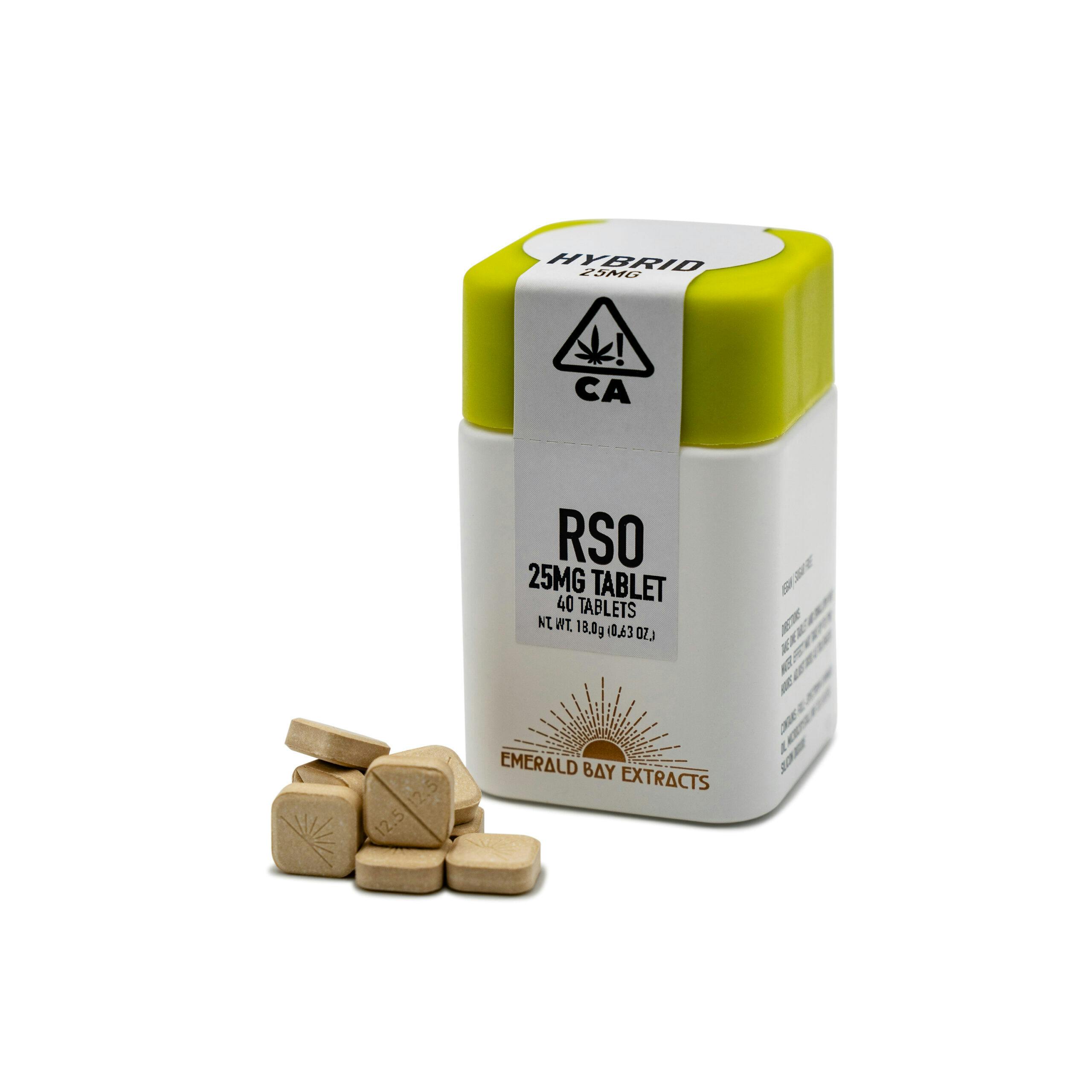 40CT- 25MG- BLUE ANDEZE- RSO- TABLET