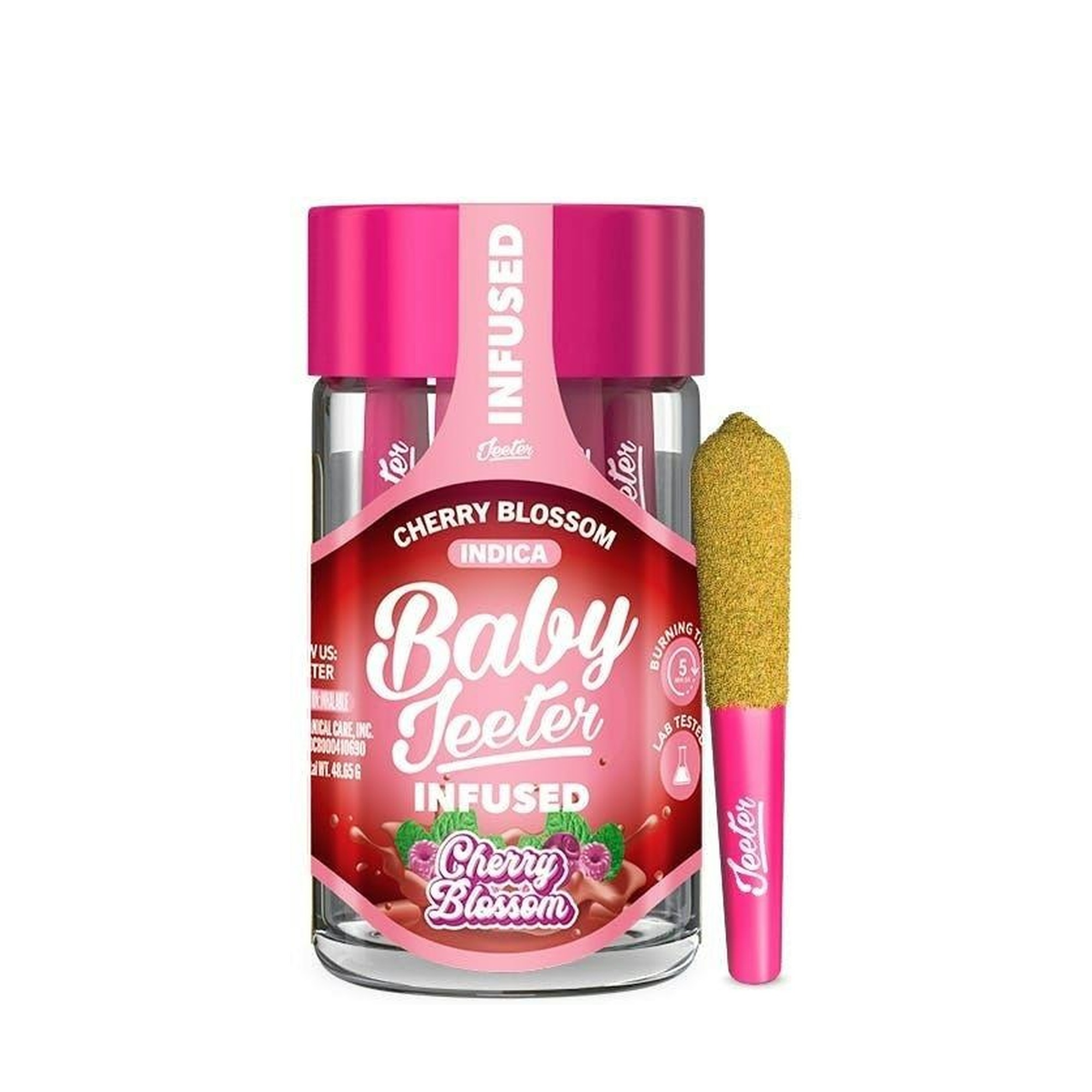 Jeeter - 5PK- 0.5G- CHERRY BLOSSOM- INFUSED- BABY JEETER Main Image